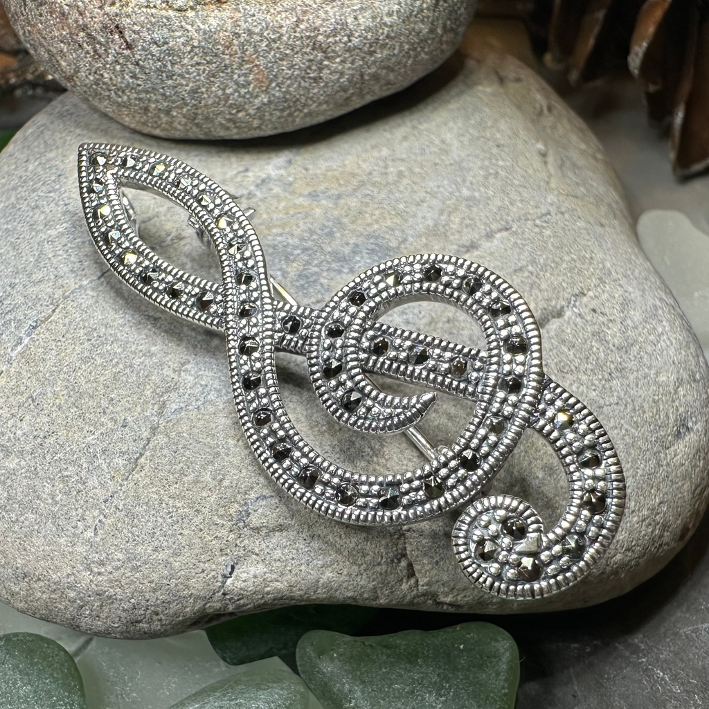 Prima Donna Music Note Brooch | Brooch | Wiccan Center