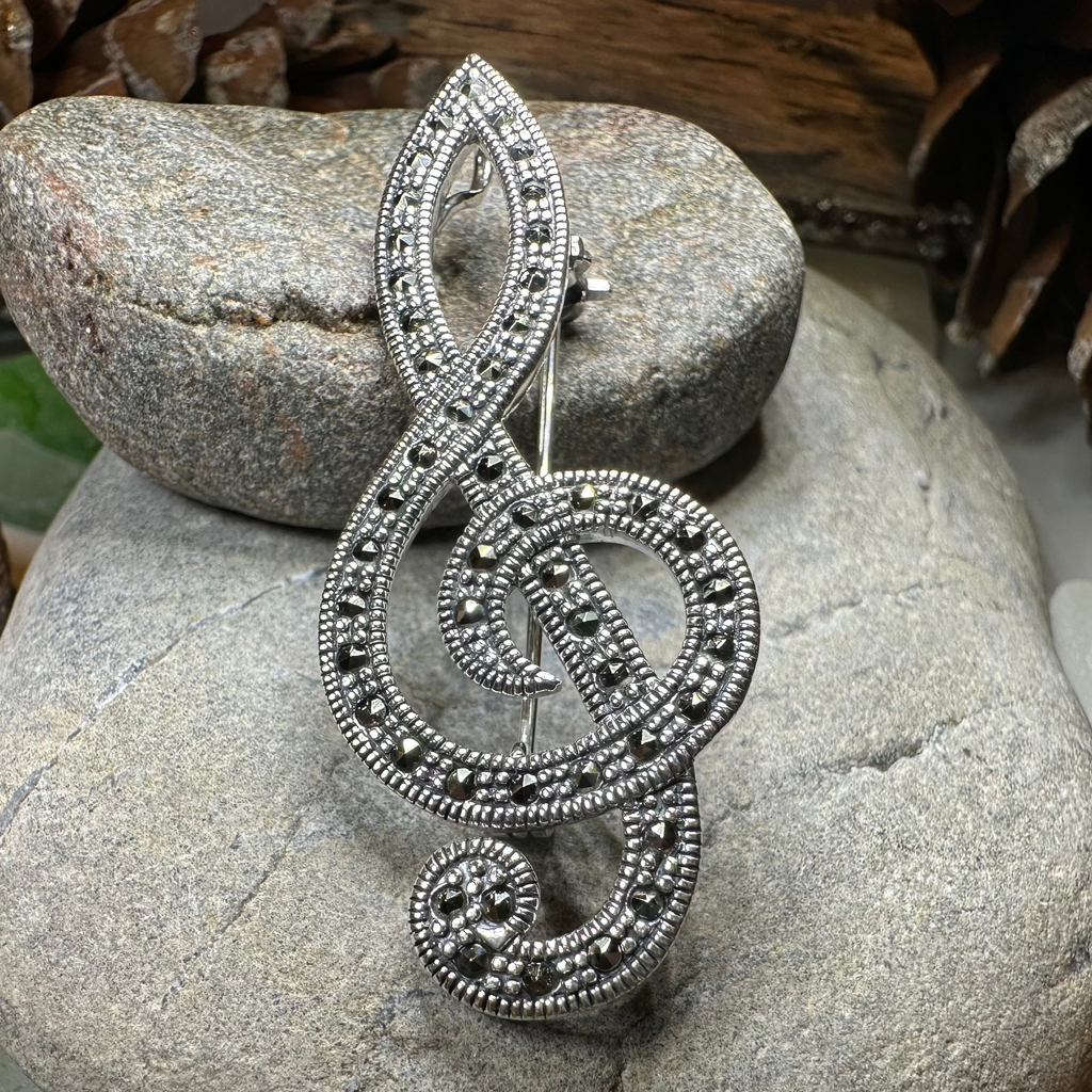 Prima Donna Music Note Brooch | Brooch | Wiccan Center