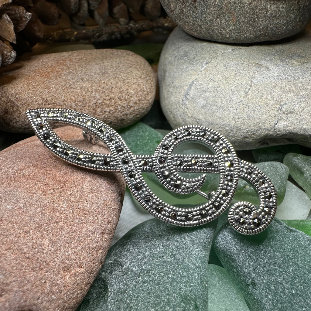 Prima Donna Music Note Brooch | Brooch | Wiccan Center