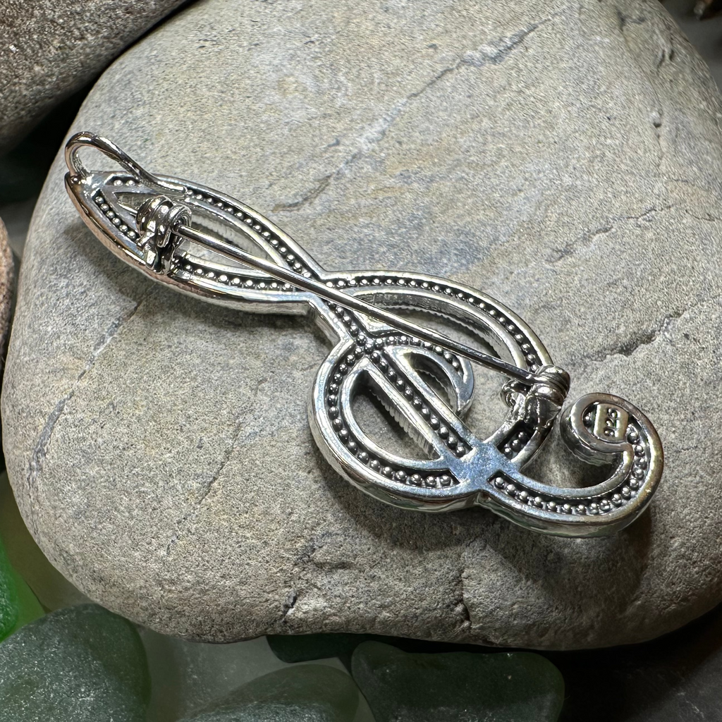 Prima Donna Music Note Brooch | Brooch | Wiccan Center