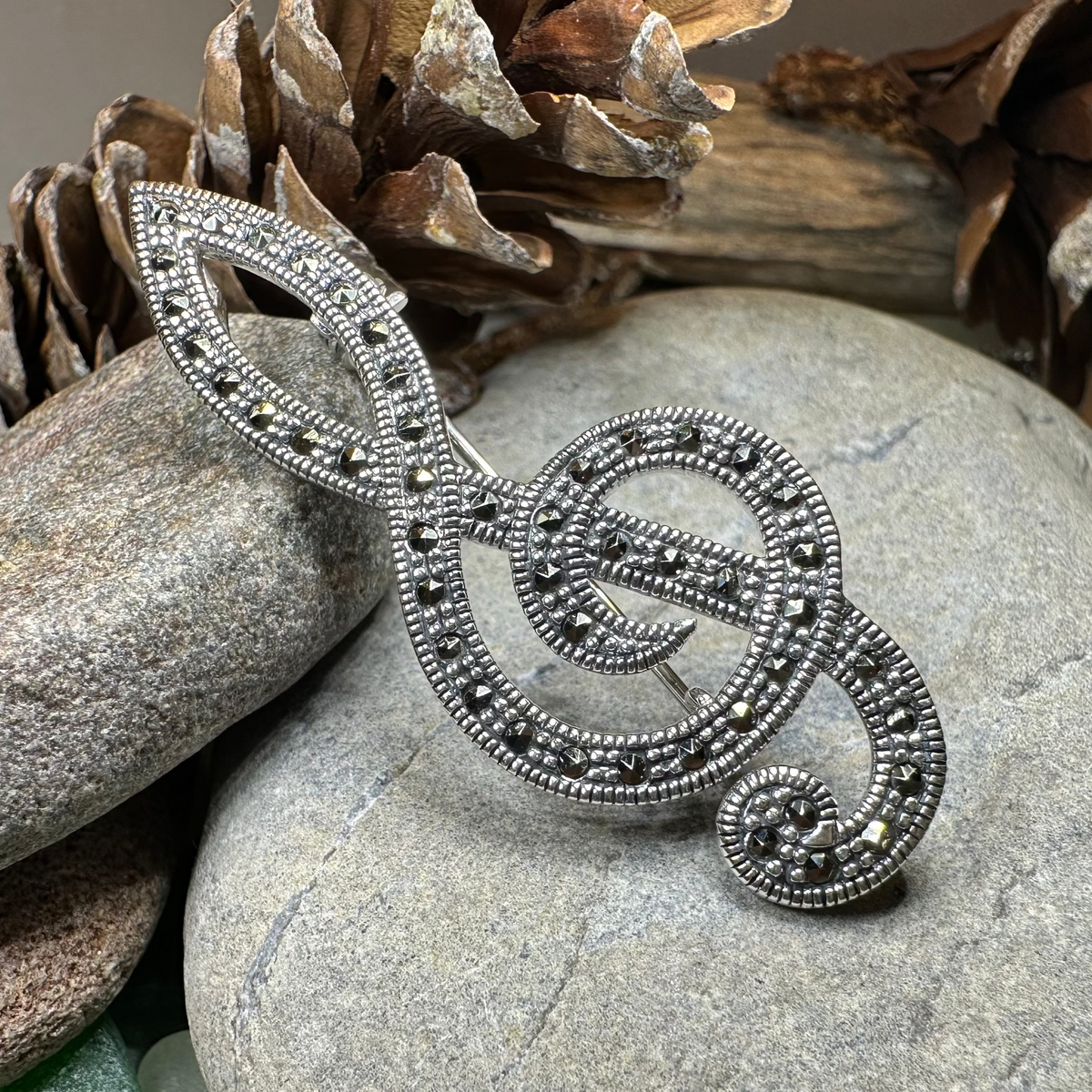 Prima Donna Music Note Brooch | Brooch | Wiccan Center
