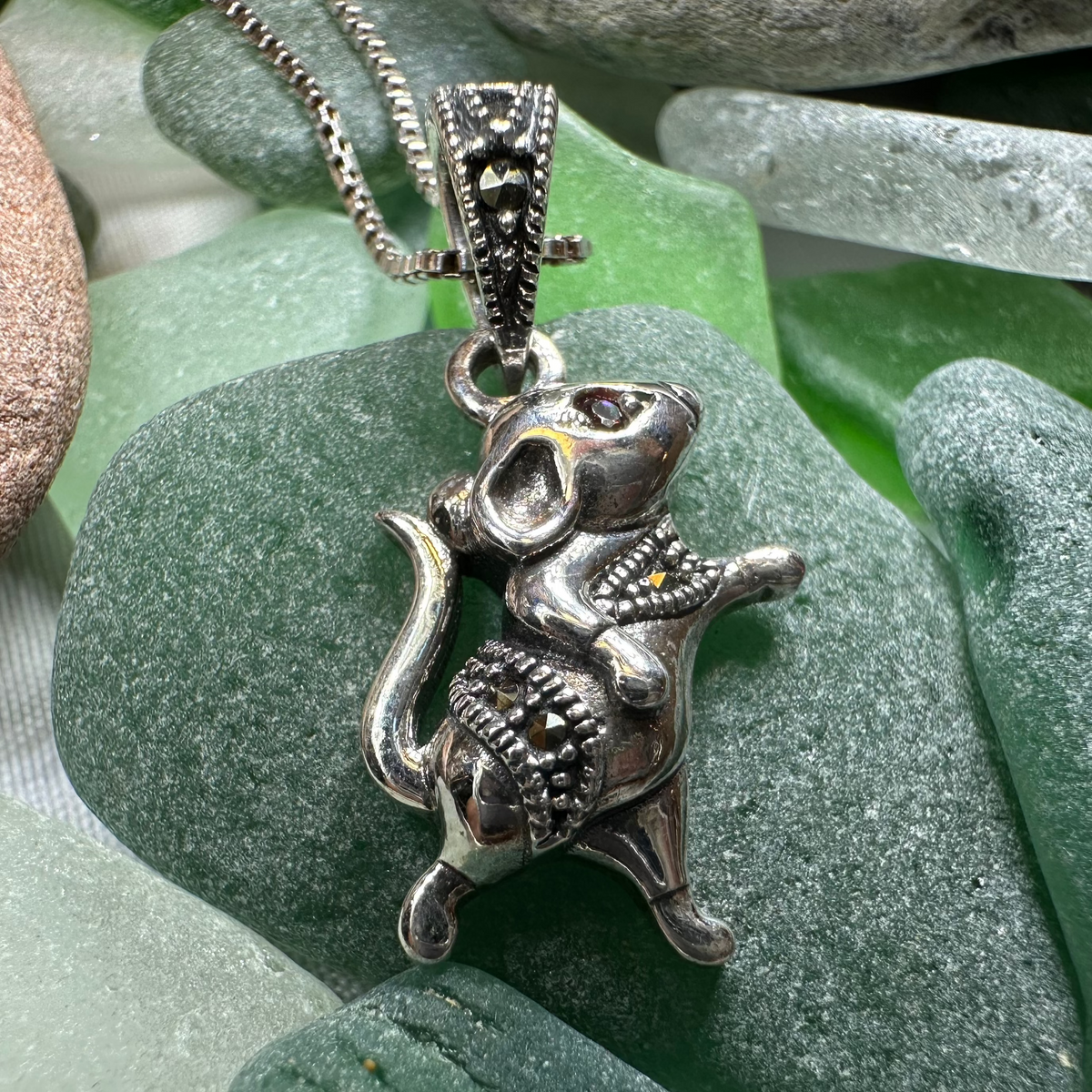 Luch Little Mouse Necklace | Pendant | Wiccan Center