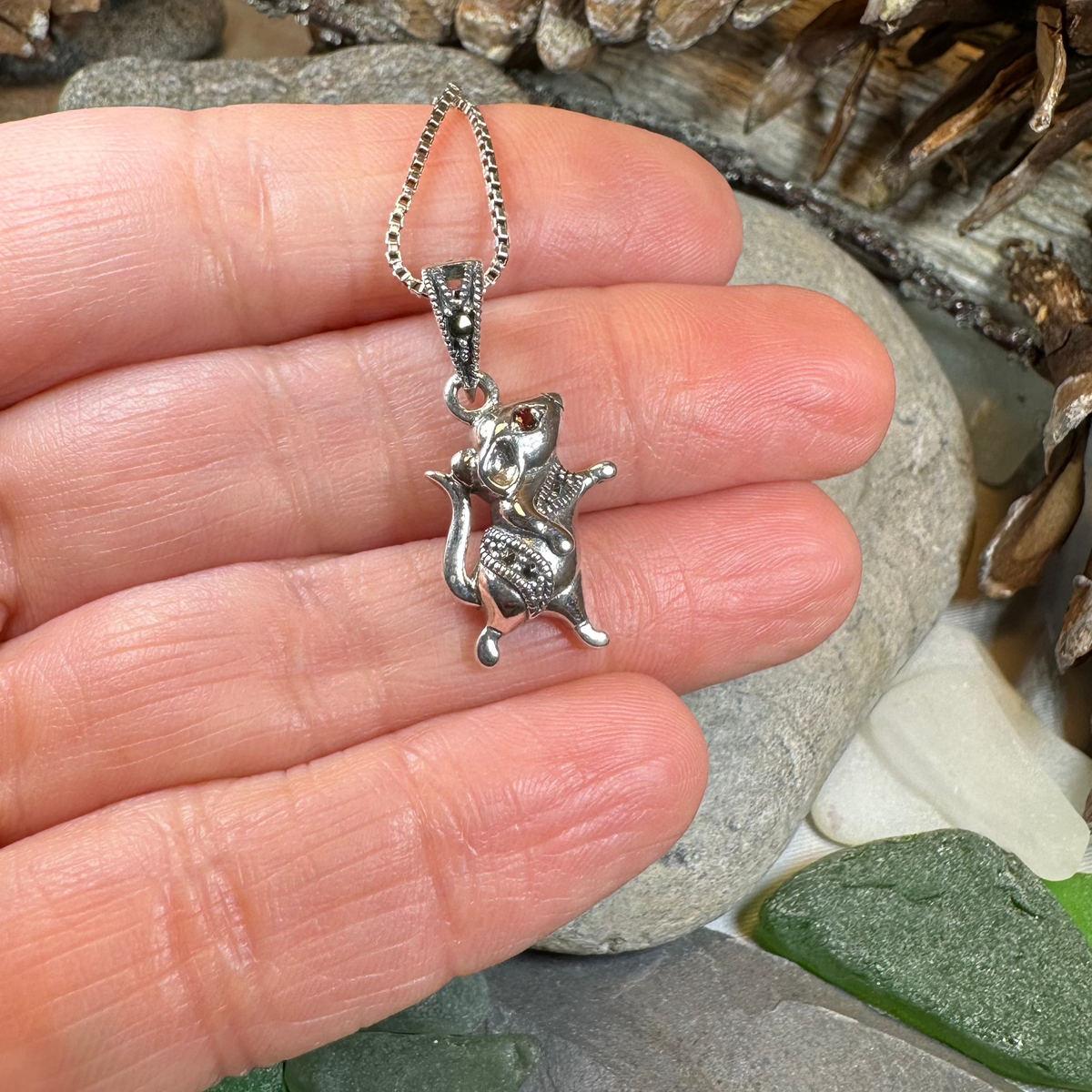 Luch Little Mouse Necklace | Pendant | Wiccan Center