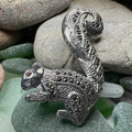 Sparkling Marcasite Squirrel Brooch | Brooch | Wiccan Center