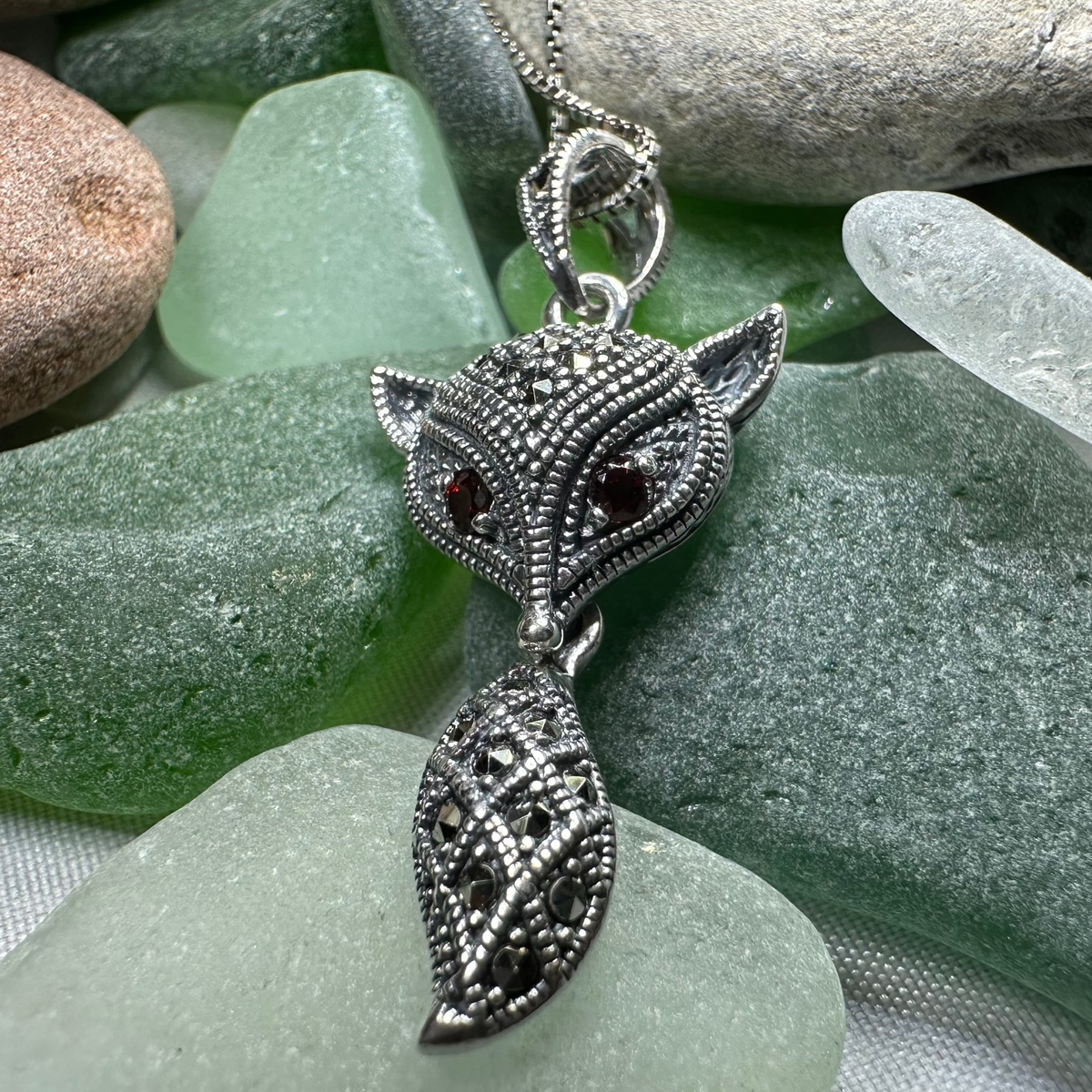 Vixen Fox Necklace | Pendant | Wiccan Center