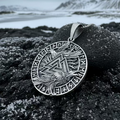 Skorr Viking Raven Necklace in Sterling Silver | Pendant | Wiccan Center