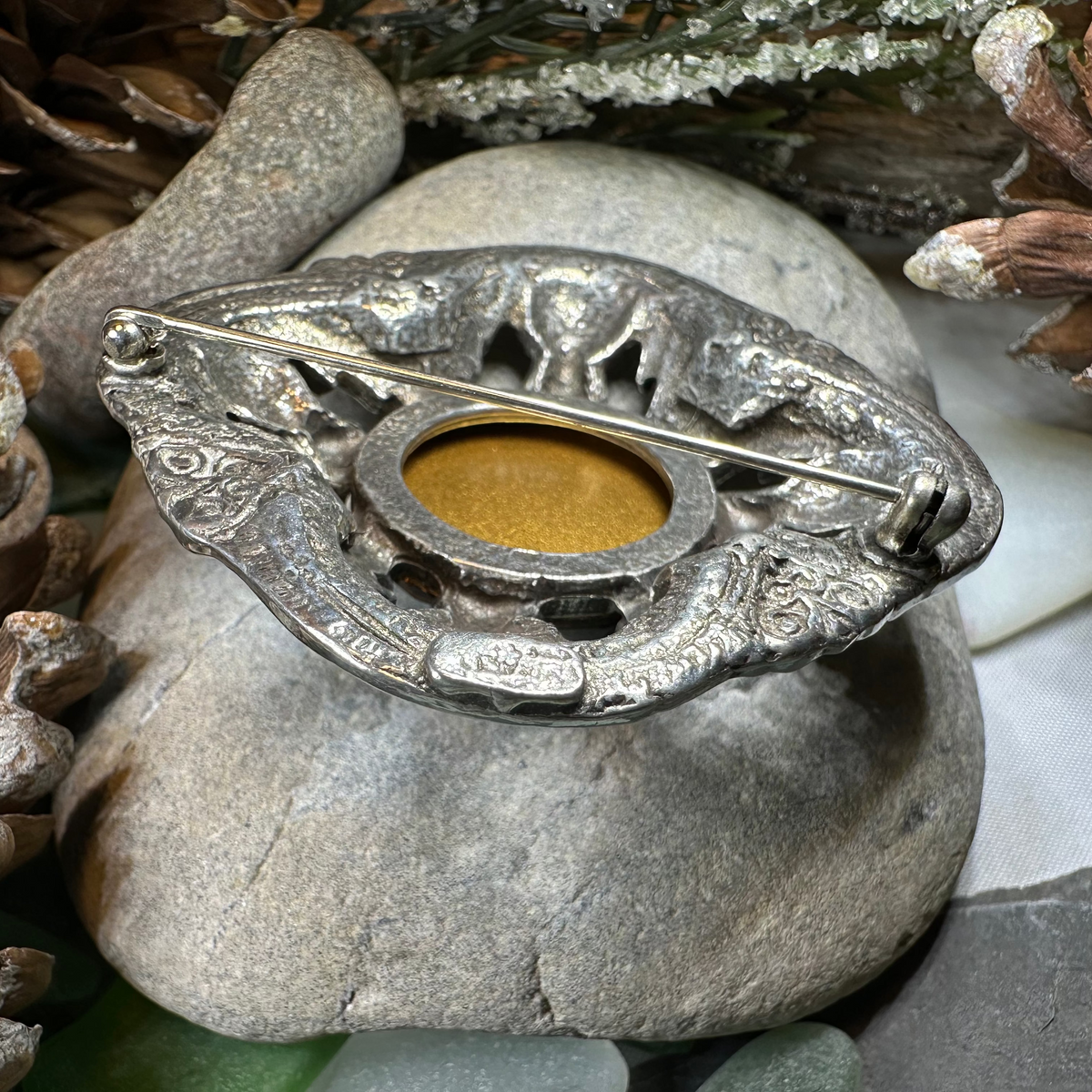 Royal Scottish Thistle Brooch - Handmade in Scotland | Brooch | Wiccan Center