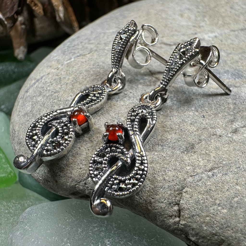 Rhapsody Music Note Earrings | Dangle Earrings | Wiccan Center