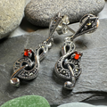 Rhapsody Music Note Earrings | Dangle Earrings | Wiccan Center