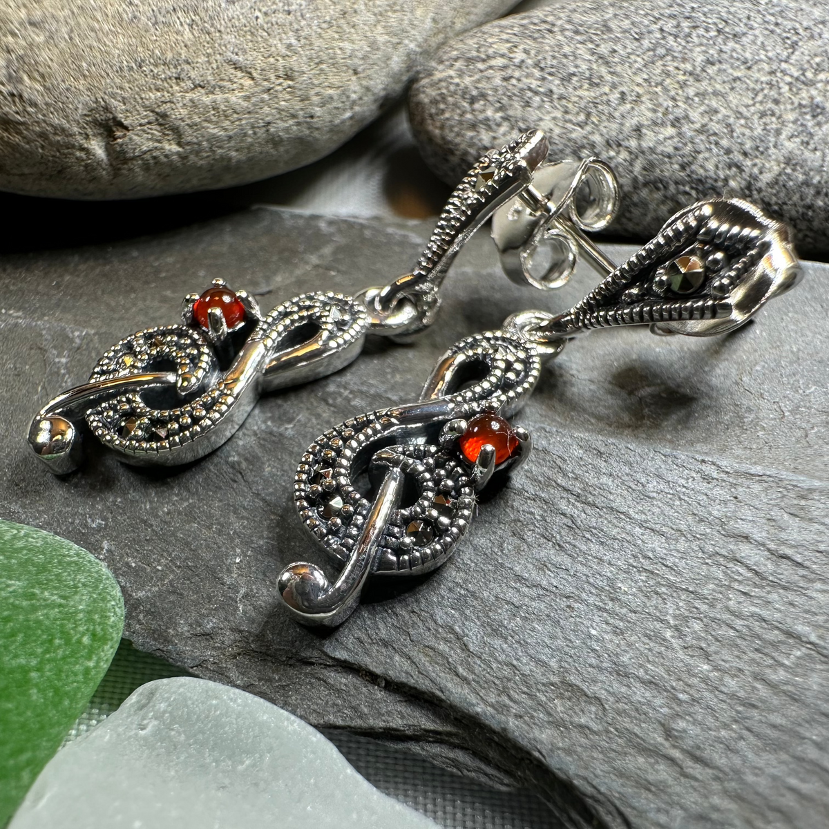 Rhapsody Music Note Earrings | Dangle Earrings | Wiccan Center