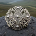 Anglo Saxon Galloway Brooch - Bronze Historical Reproduction Pin | Brooch | Wiccan Center