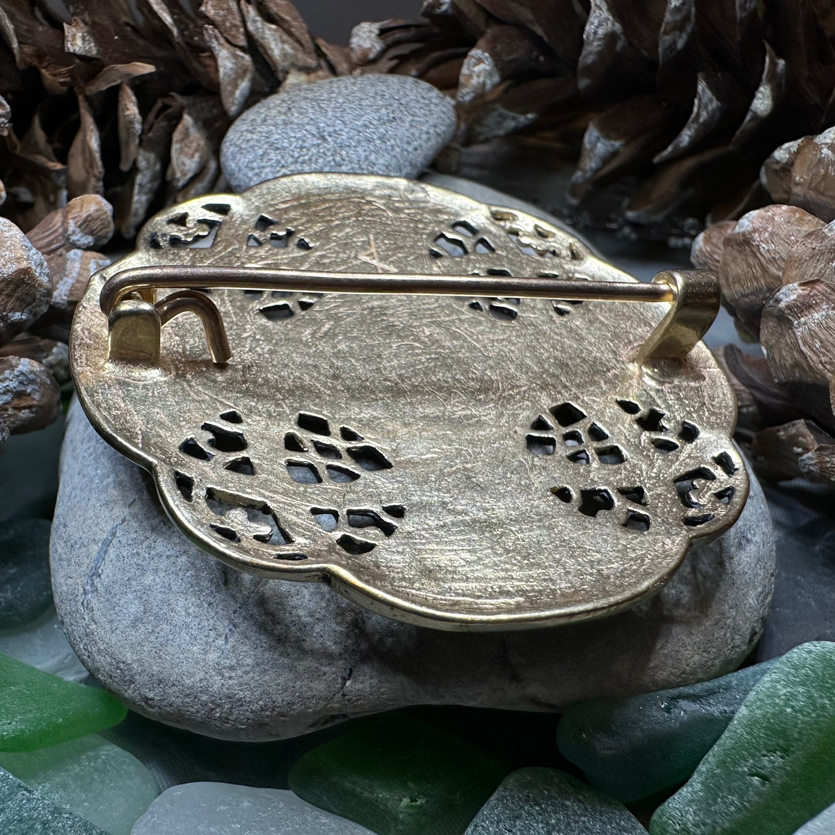 Anglo Saxon Galloway Brooch - Bronze Historical Reproduction Pin | Brooch | Wiccan Center