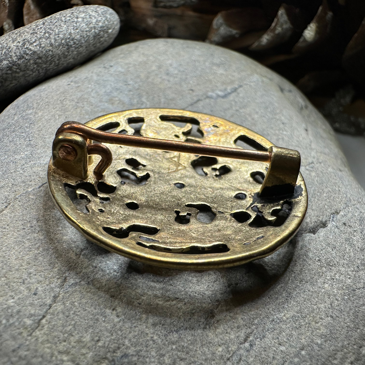 Ringerike Viking Brooch - Bronze Historical Reproduction Pin | Brooch | Wiccan Center