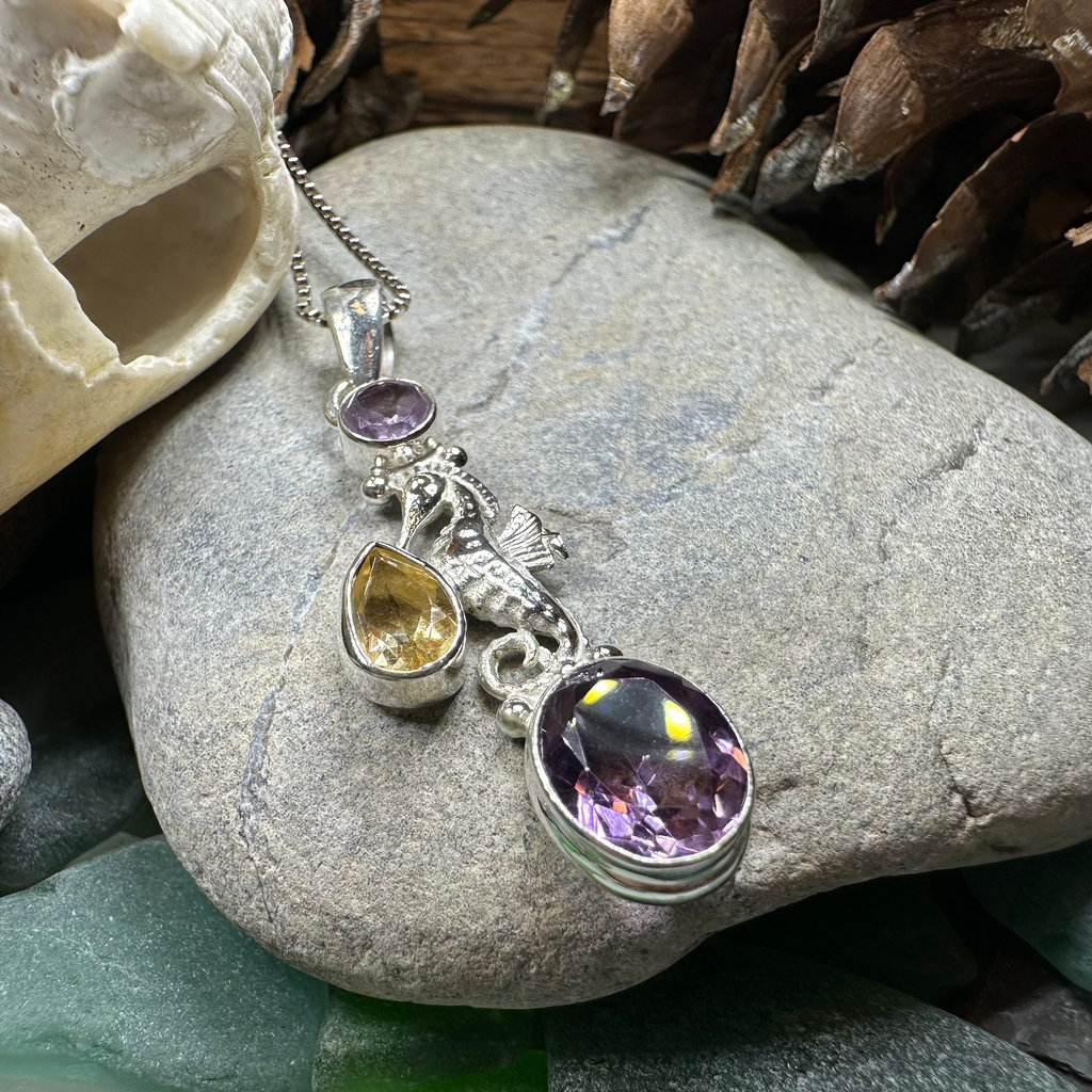 Seamist Seahorse Necklace | Pendant | Wiccan Center