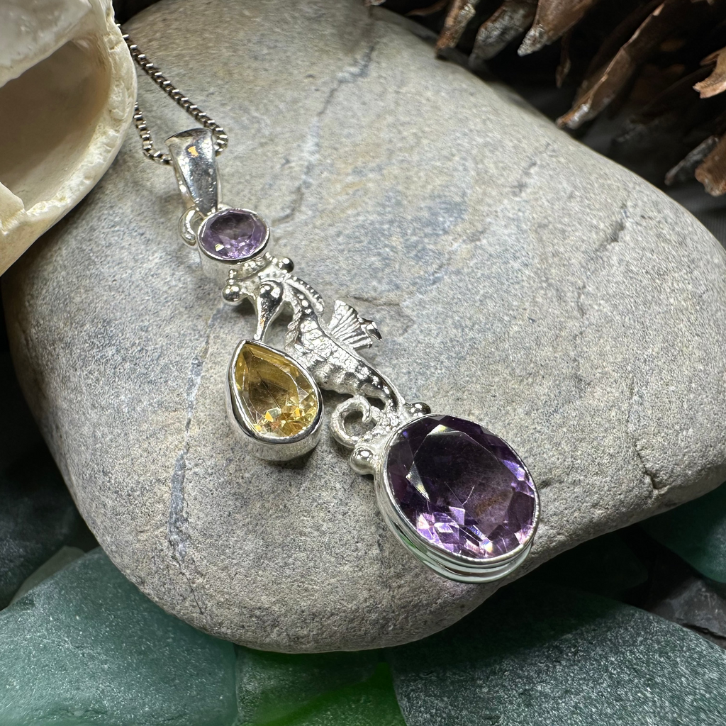 Seamist Seahorse Necklace | Pendant | Wiccan Center