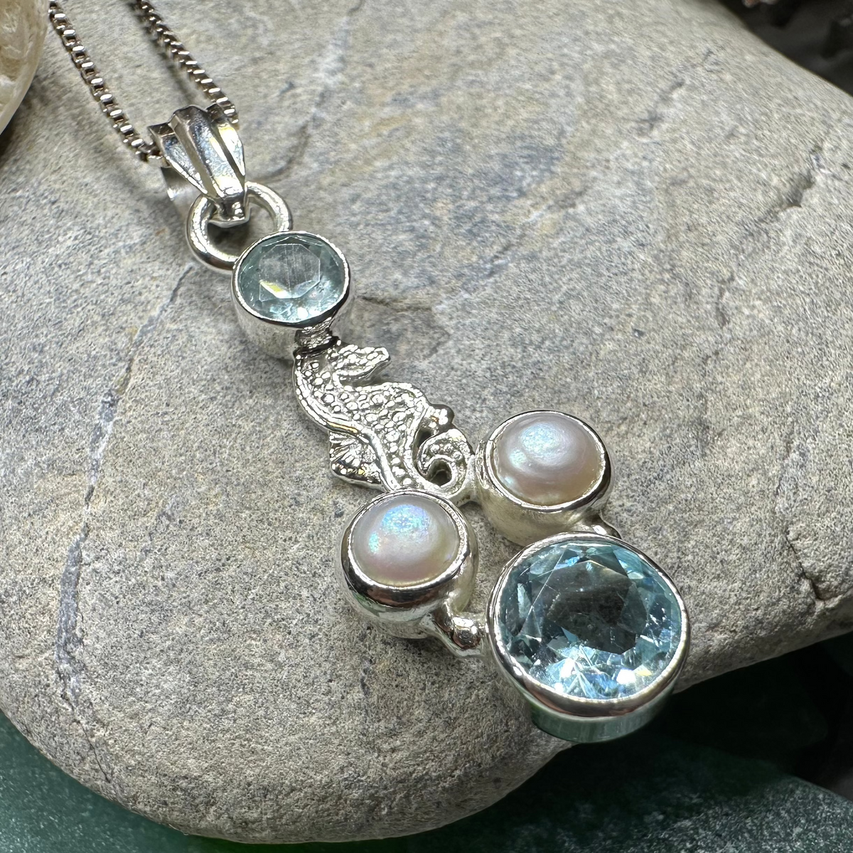 Seamist Seahorse Necklace | Pendant | Wiccan Center