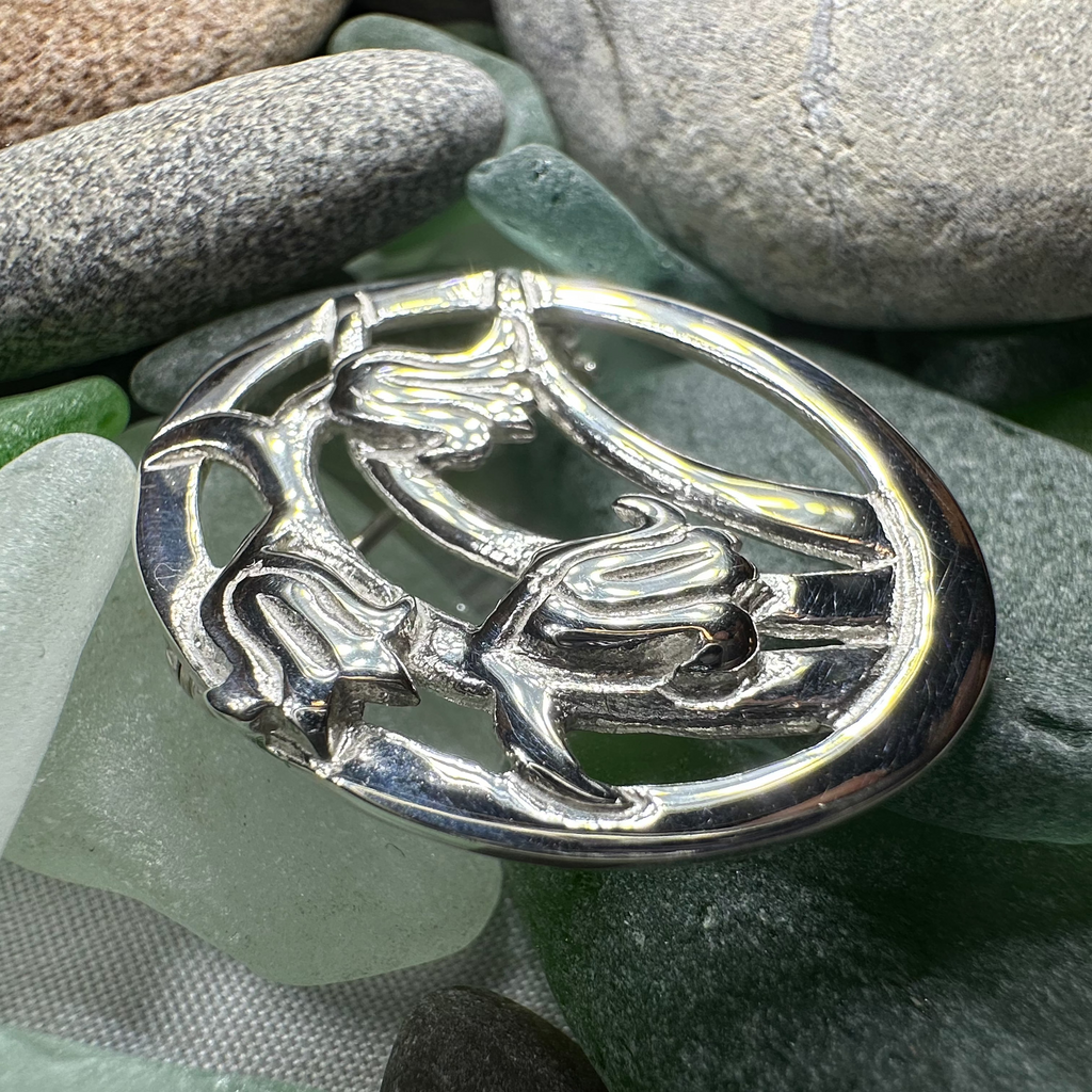Bonnie Scottish Bluebells Brooch - Handmade in Scotland | Brooch | Wiccan Center