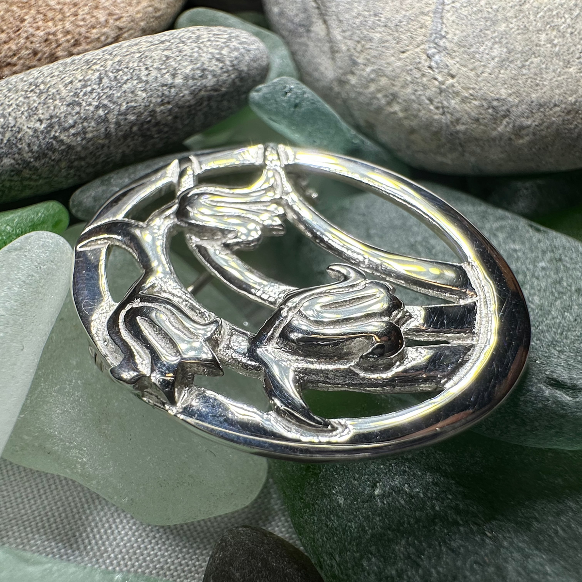 Bonnie Scottish Bluebells Brooch - Handmade in Scotland | Brooch | Wiccan Center