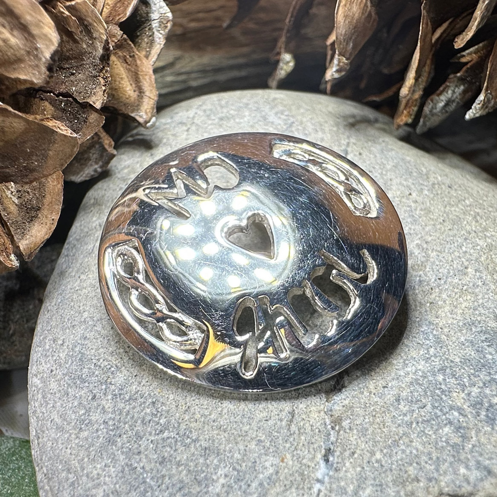 Gaelic "My Love" Brooch - Handmade in Scotland | Brooch | Wiccan Center