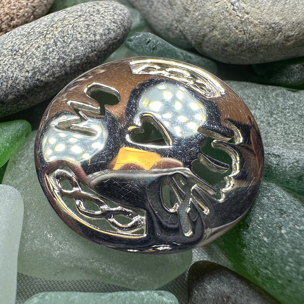 Gaelic "My Love" Brooch - Handmade in Scotland | Brooch | Wiccan Center