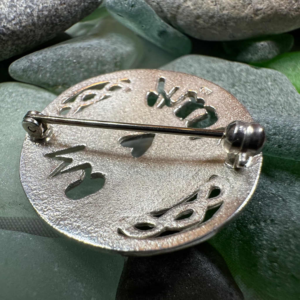 Gaelic "My Love" Brooch - Handmade in Scotland | Brooch | Wiccan Center