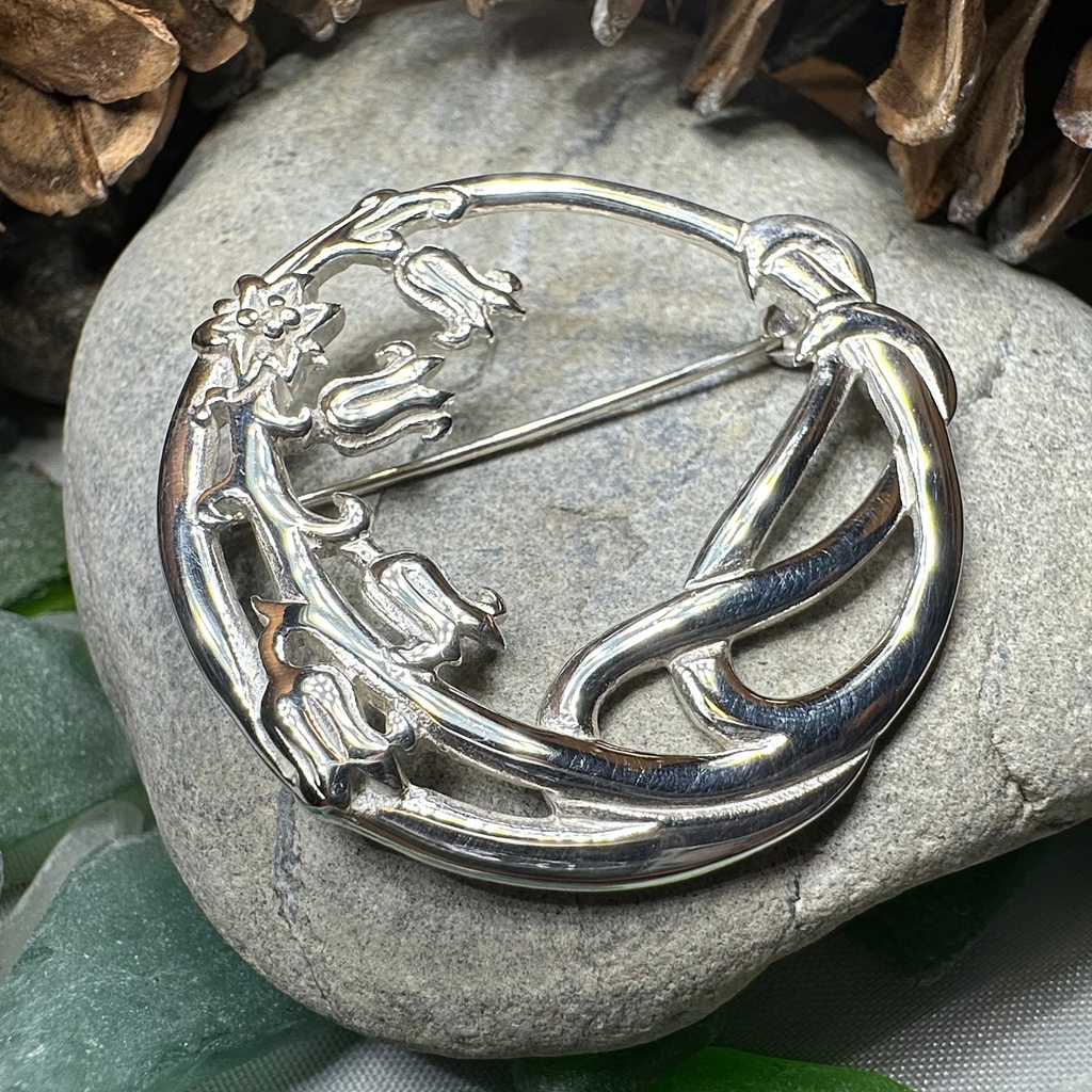 Scottish Highland Dream Bluebell Brooch - Handmade in Scotland | Brooch | Wiccan Center