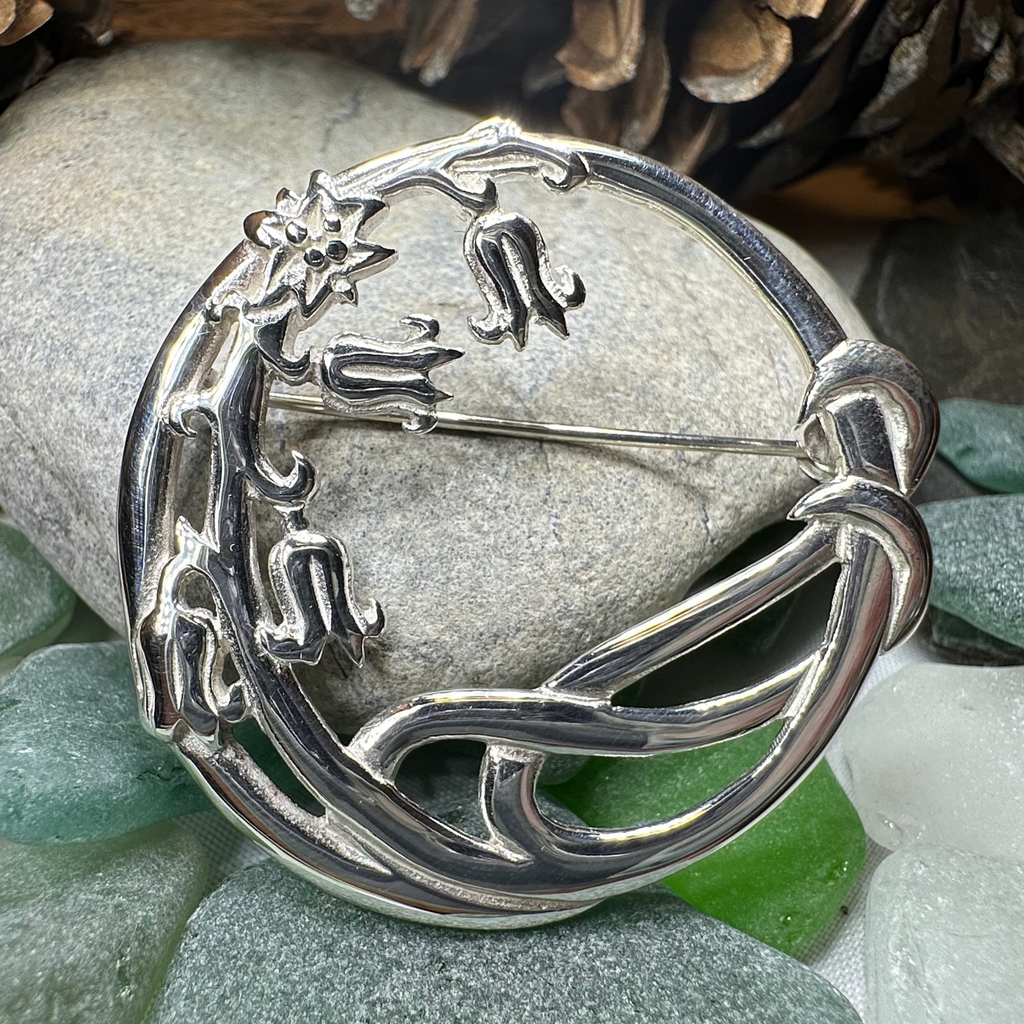 Scottish Highland Dream Bluebell Brooch - Handmade in Scotland | Brooch | Wiccan Center