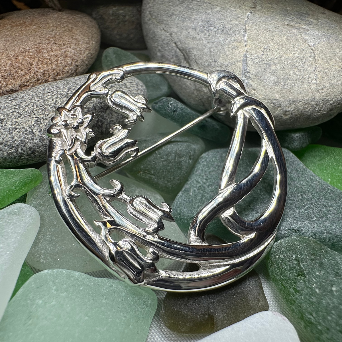 Scottish Highland Dream Bluebell Brooch - Handmade in Scotland | Brooch | Wiccan Center