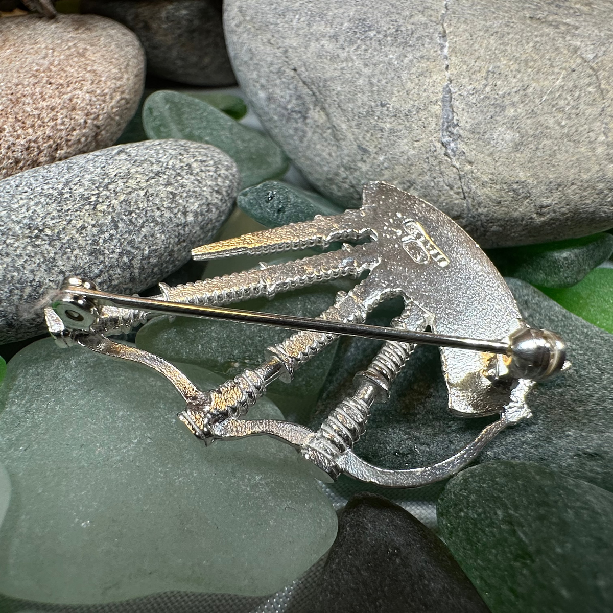 Scottish Bagpipes Sterling Silver Pin - Handmade in Scotland | Brooch | Wiccan Center