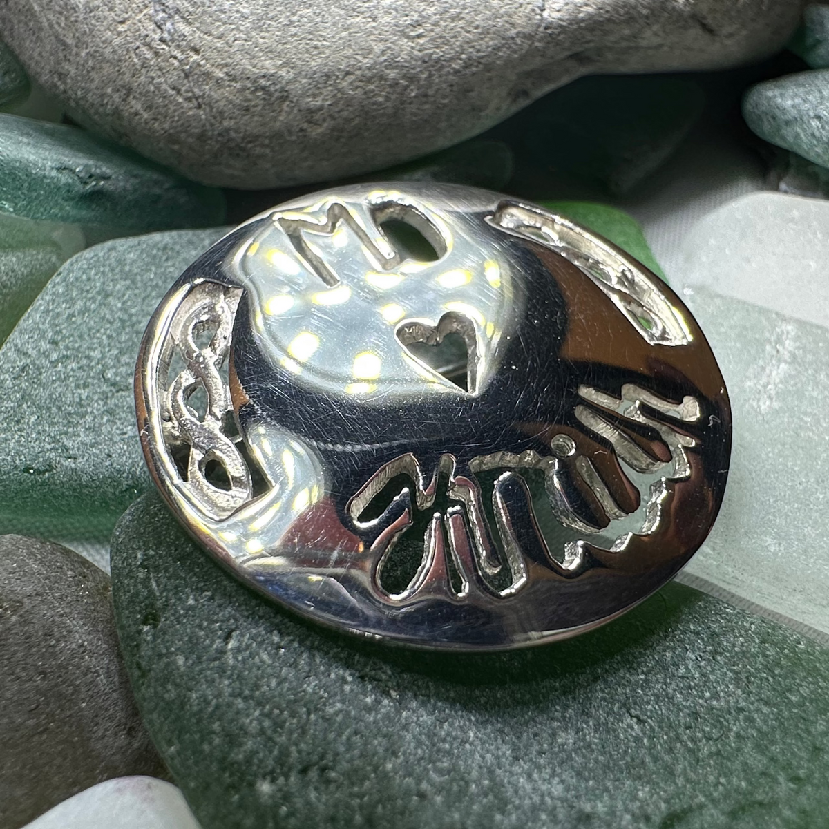 Scottish Gaelic "My Darling" Brooch - Handmade in Scotland | Brooch | Wiccan Center