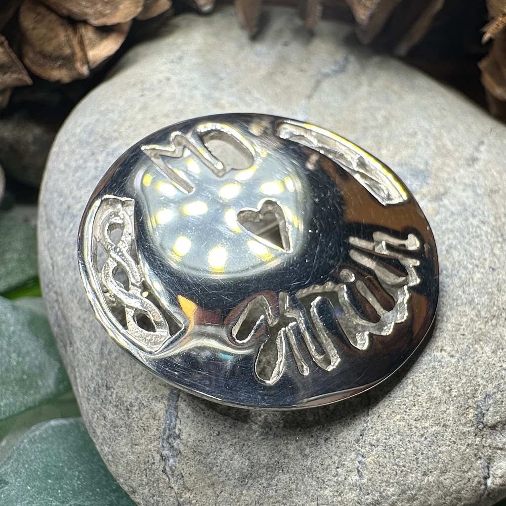 Scottish Gaelic "My Darling" Brooch - Handmade in Scotland | Brooch | Wiccan Center