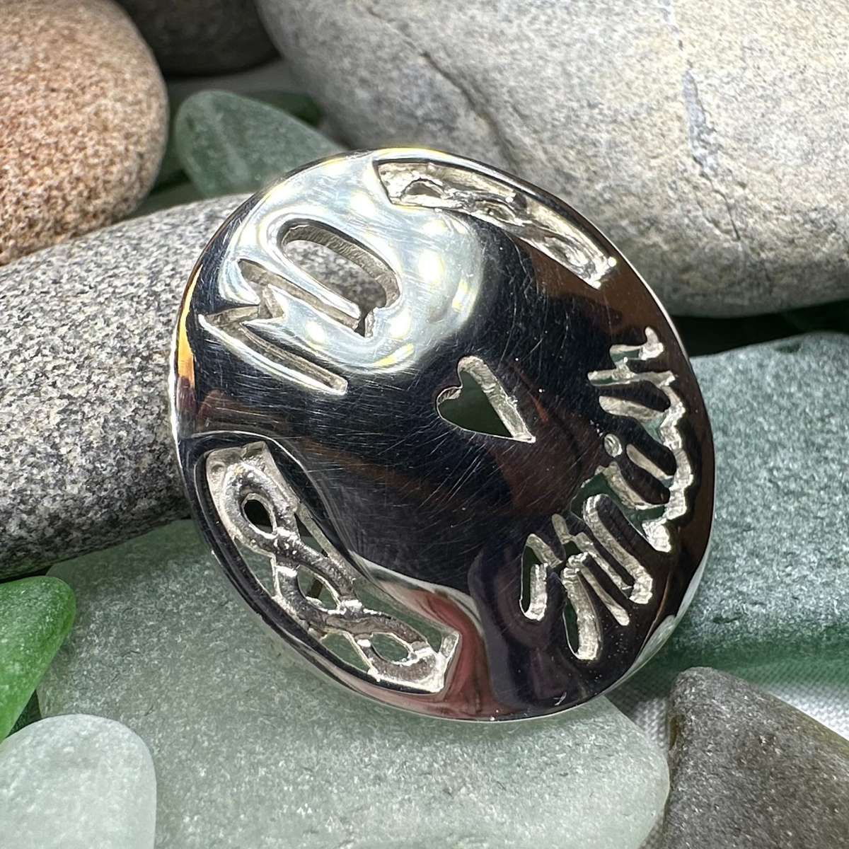 Scottish Gaelic "My Darling" Brooch - Handmade in Scotland | Brooch | Wiccan Center
