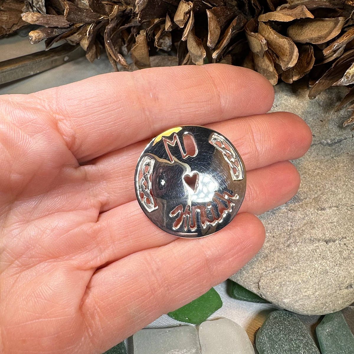 Scottish Gaelic "My Darling" Brooch - Handmade in Scotland | Brooch | Wiccan Center