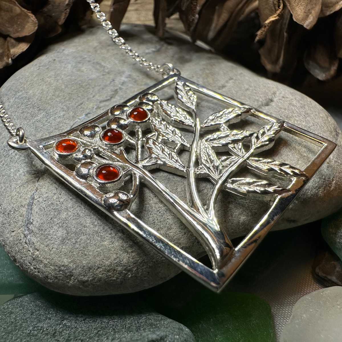 Rowan Tree of Life Necklace - Handmade in Scotland | Necklet | Wiccan Center