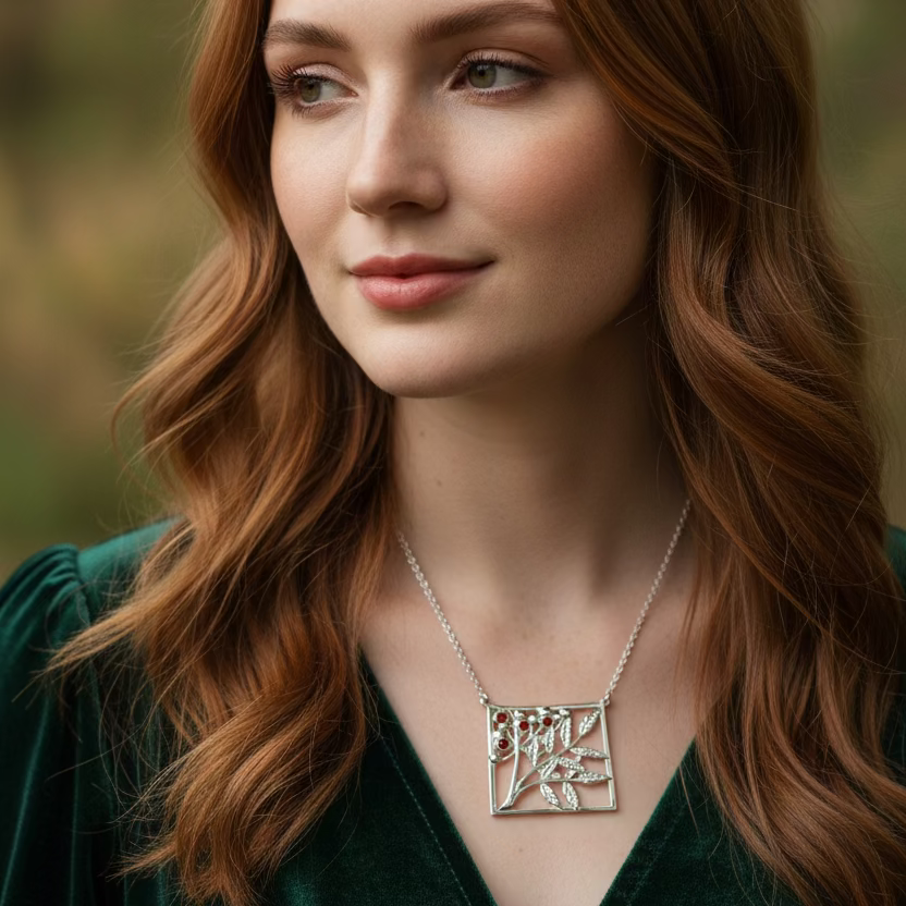 Rowan Tree of Life Necklace - Handmade in Scotland | Necklet | Wiccan Center