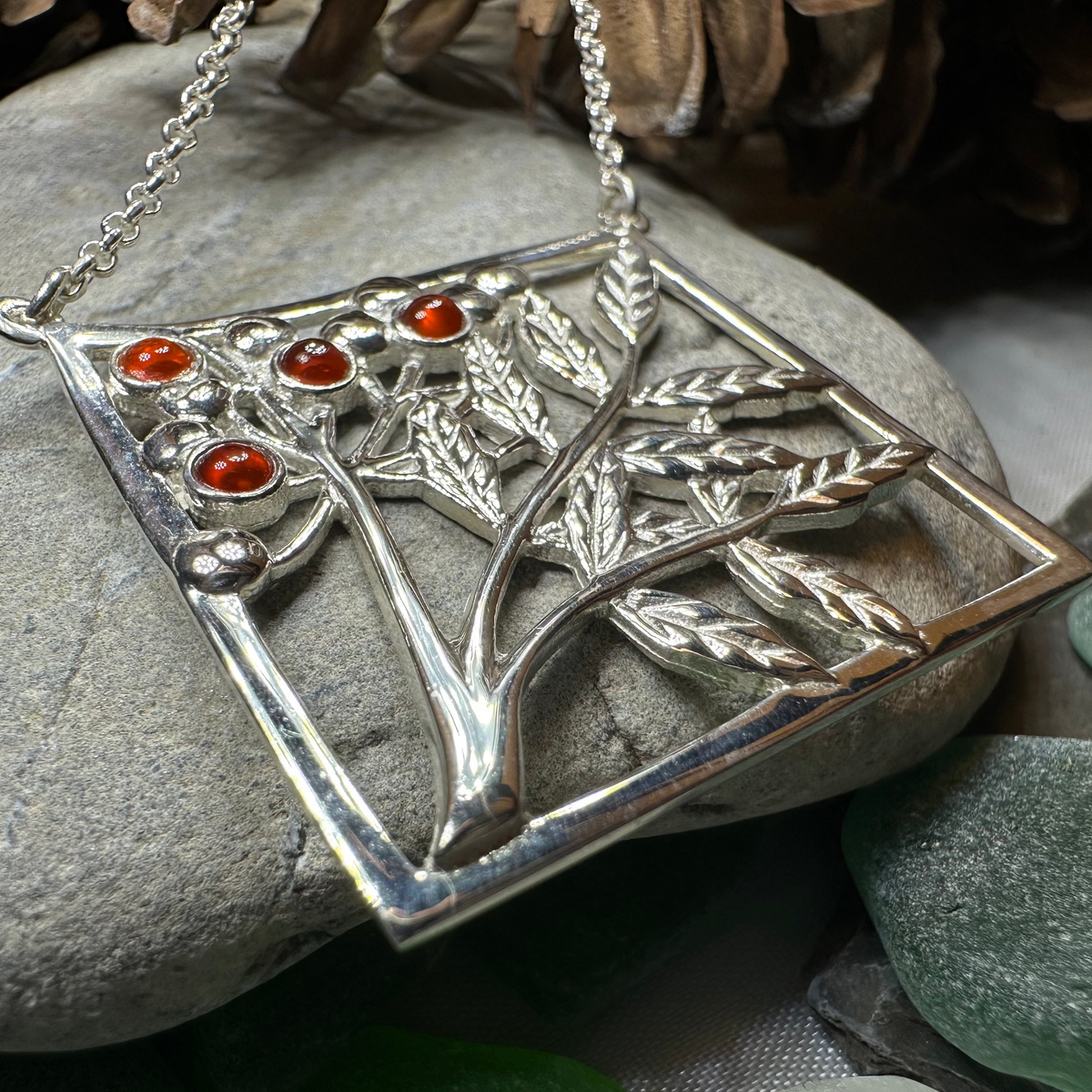 Rowan Tree of Life Necklace - Handmade in Scotland | Necklet | Wiccan Center