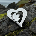Scotland Forever Sterling Silver Brooch - Handmade in Scotland | Brooch | Wiccan Center
