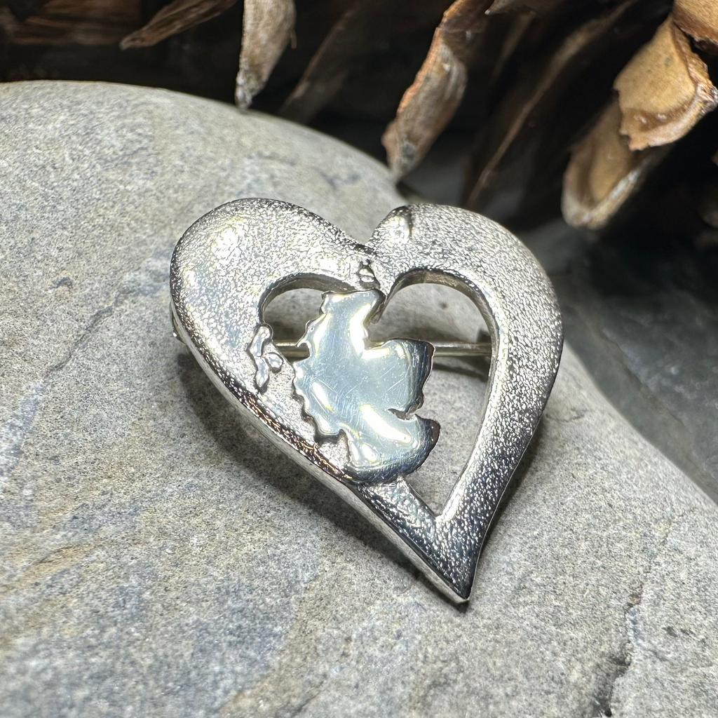 Scotland Forever Sterling Silver Brooch - Handmade in Scotland | Brooch | Wiccan Center