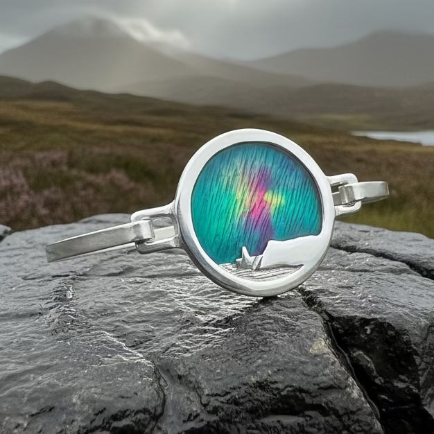 Northern Lights Bracelet - Handmade in Scotland