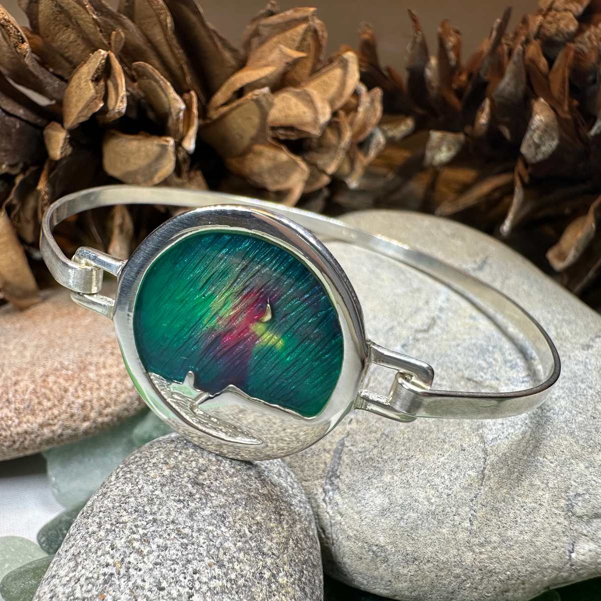 Northern Lights Bracelet - Handmade in Scotland