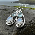 Diana Moonstone Earrings | Dangle Earrings | Wiccan Center