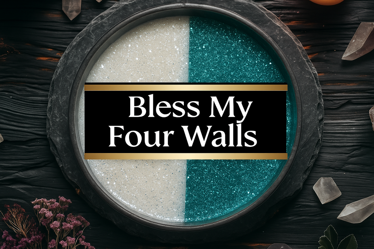 Bless My Four Walls | Home Blessing • Peace • Protection | Rootwork Candle | | Wiccan Center