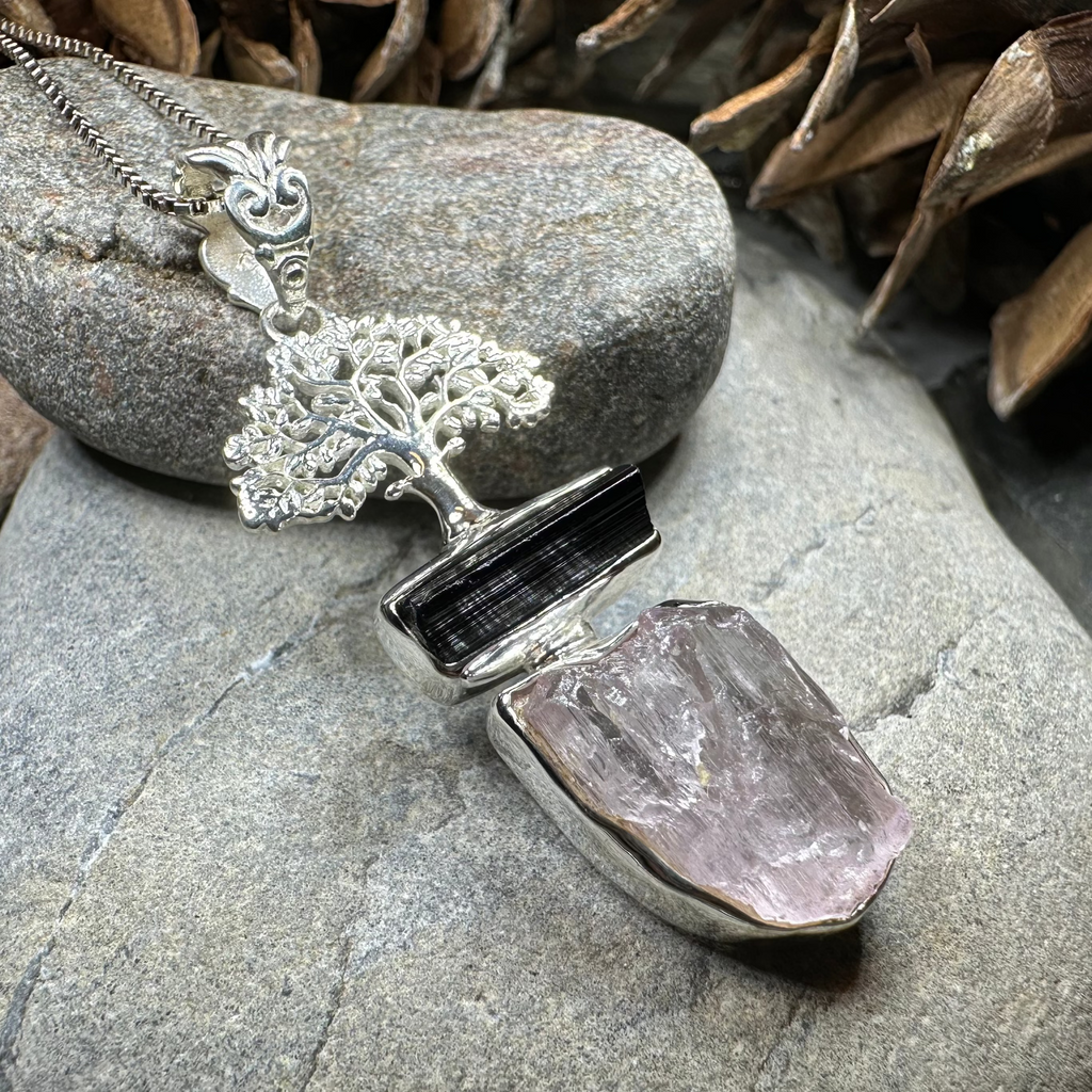 Tree of Life Gemstone Necklace | Pendant | Wiccan Center