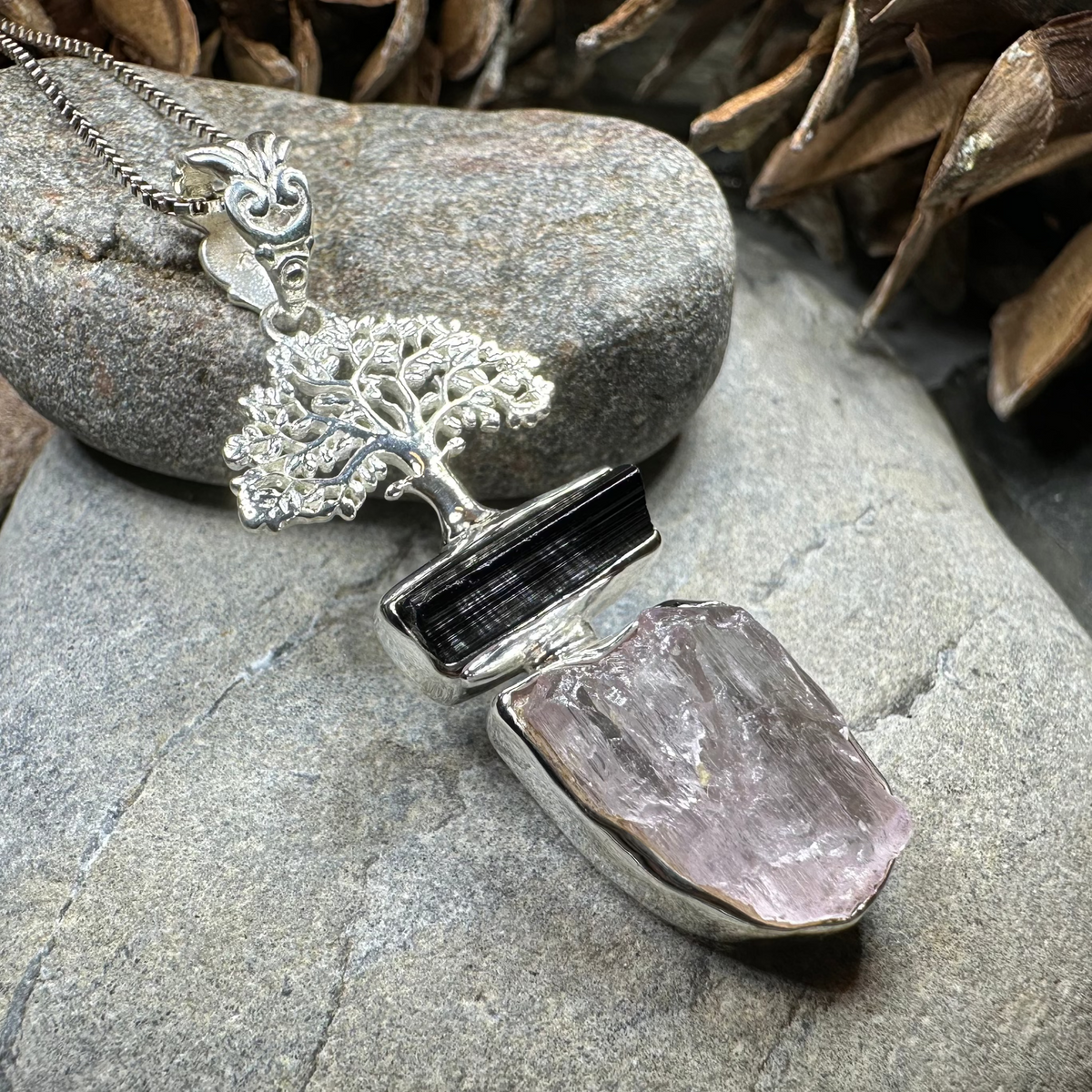 Tree of Life Gemstone Necklace | Pendant | Wiccan Center