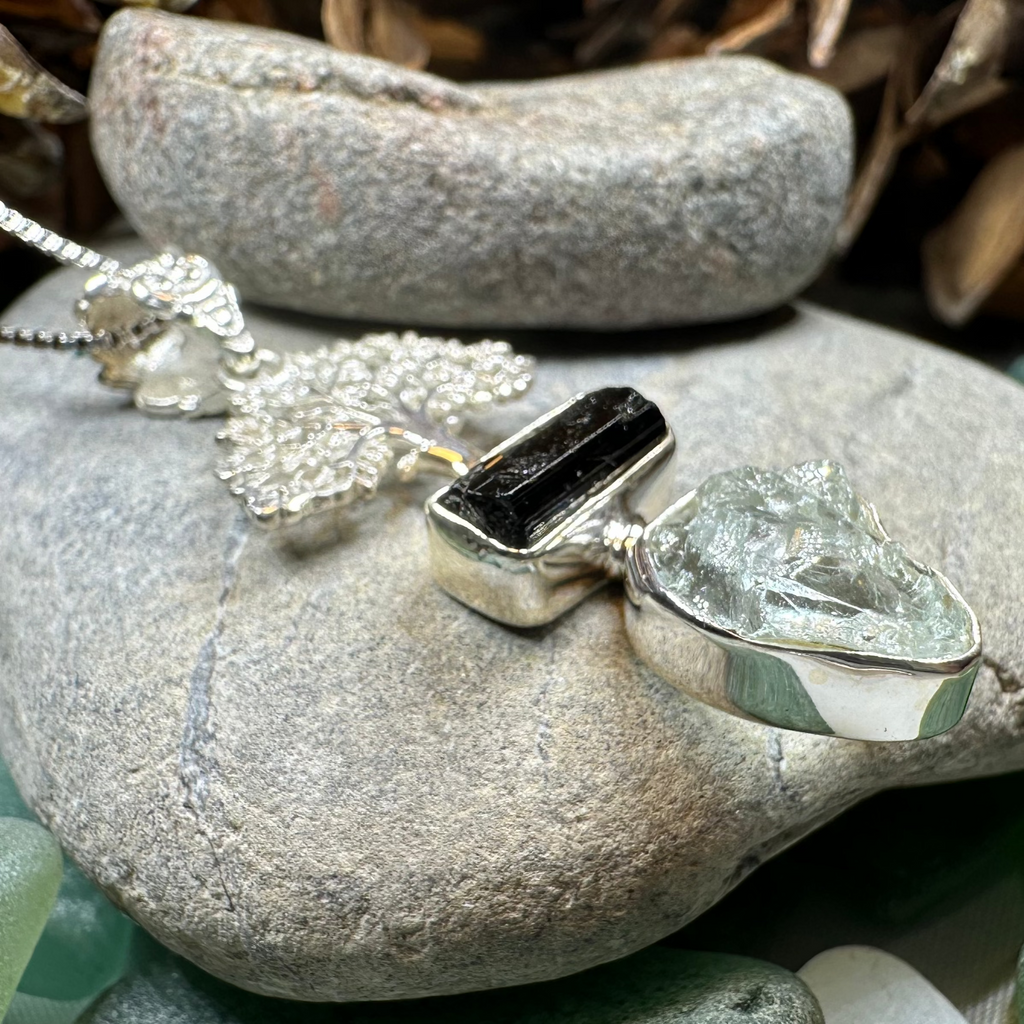 Tree of Life Gemstone Necklace | Pendant | Wiccan Center