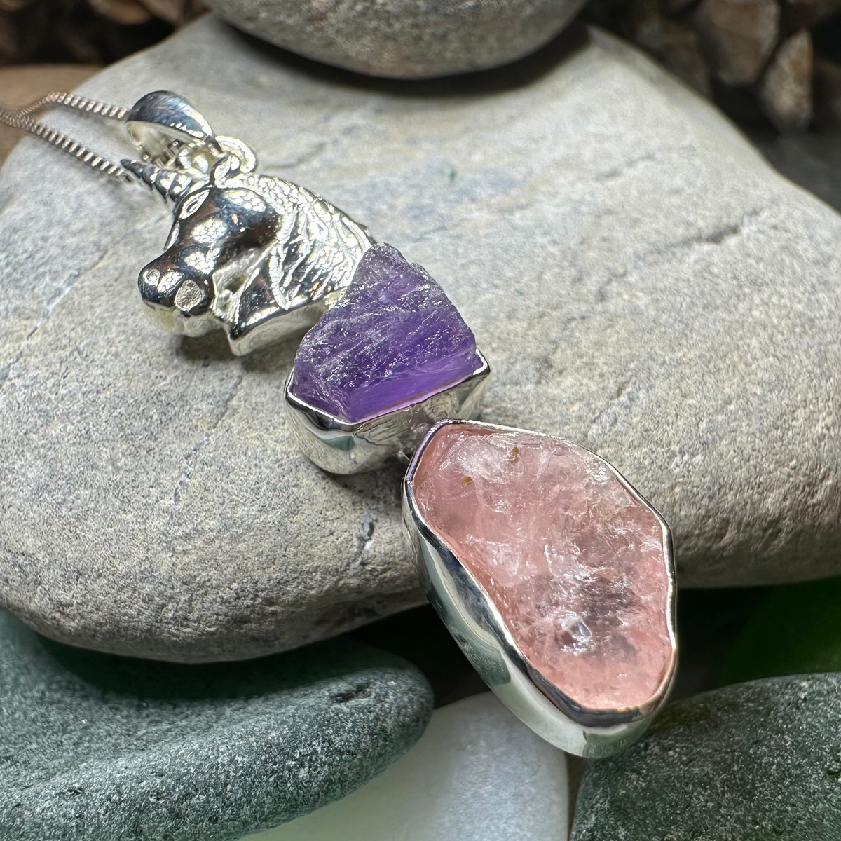 Cloudwalker Unicorn Necklace | Pendant | Wiccan Center