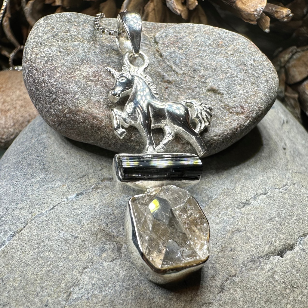 Skyprancer Unicorn Necklace | Pendant | Wiccan Center