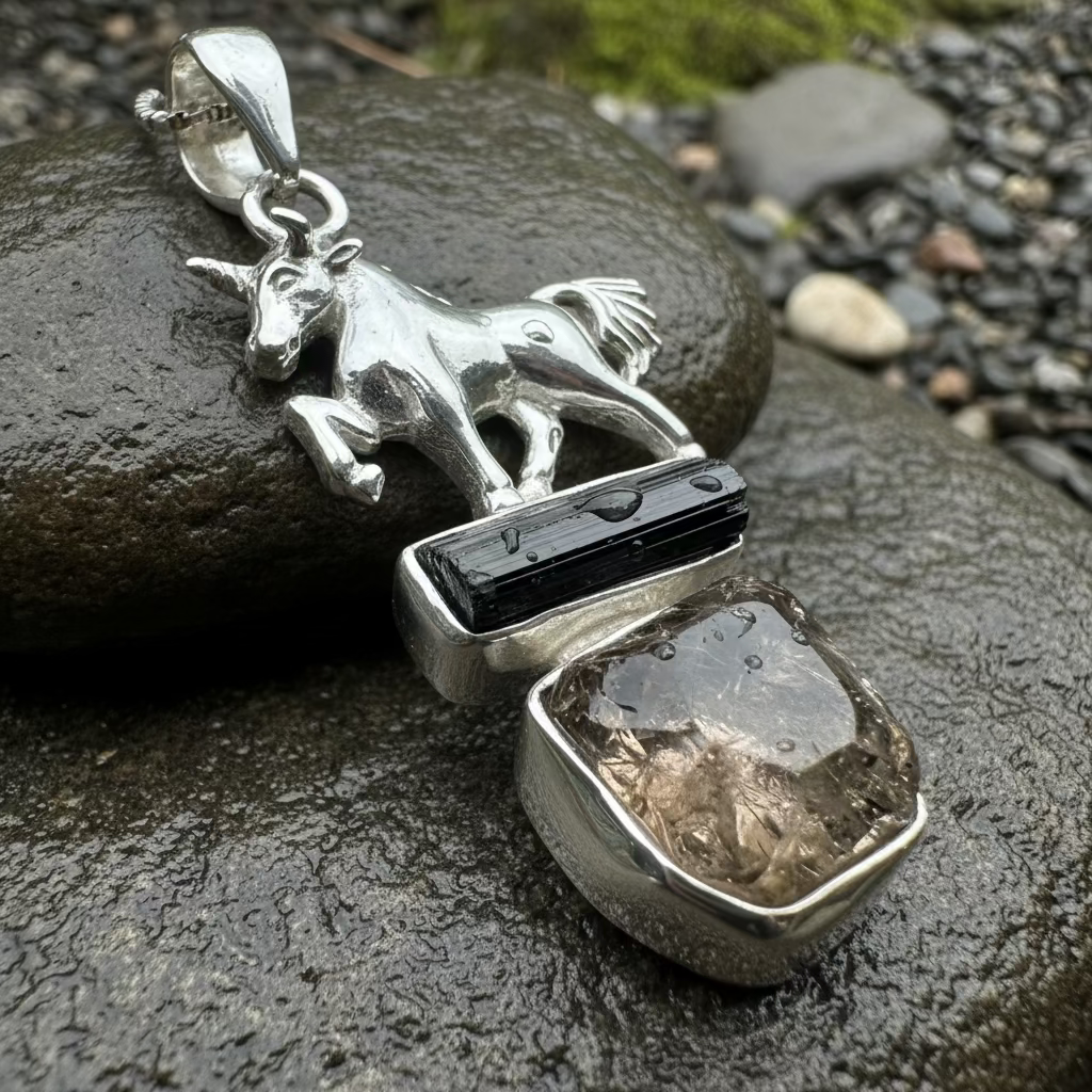 Skyprancer Unicorn Necklace | Pendant | Wiccan Center