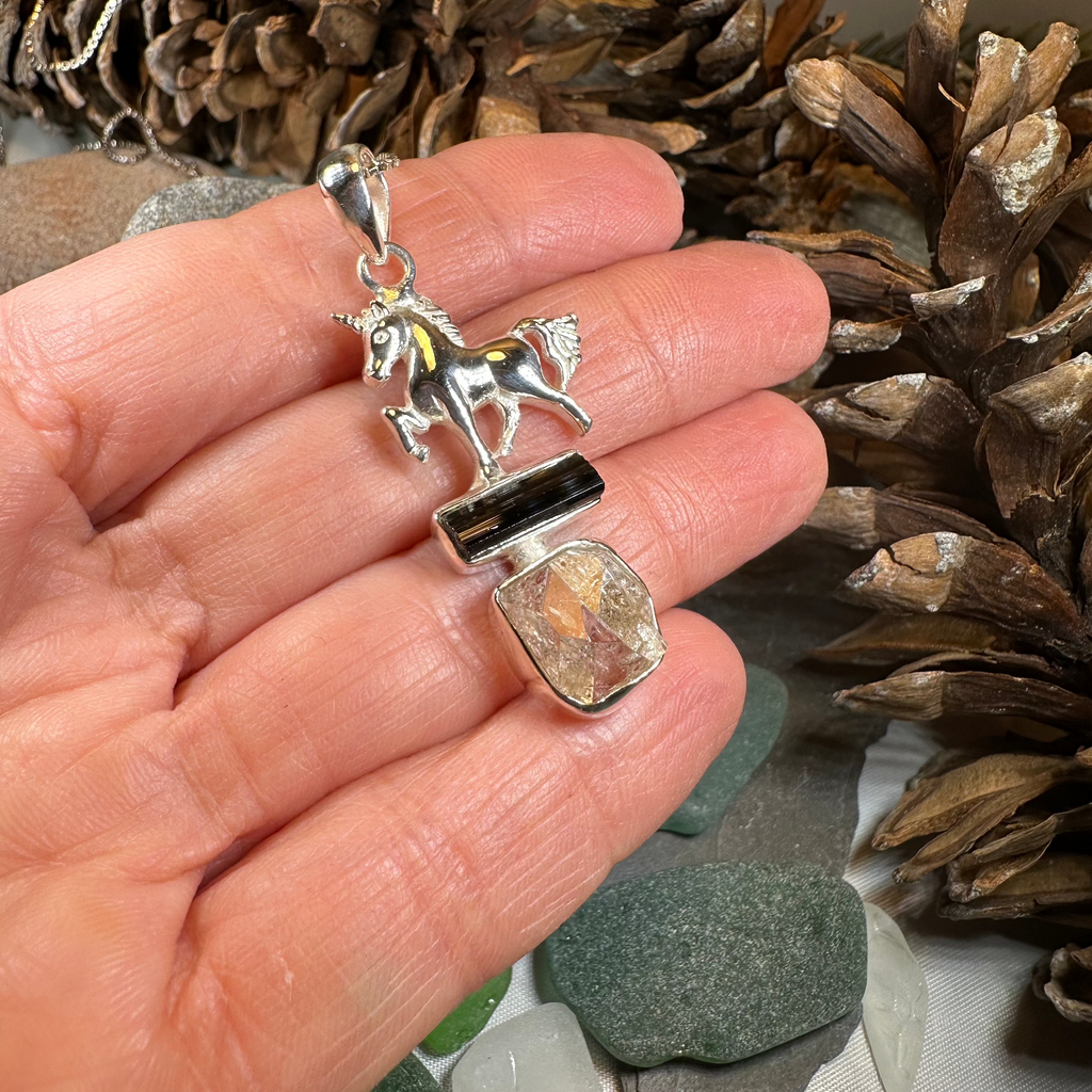 Skyprancer Unicorn Necklace | Pendant | Wiccan Center