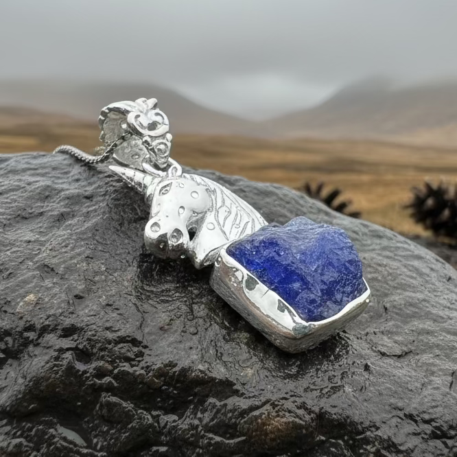 Shailey Unicorn Necklace | Pendant | Wiccan Center